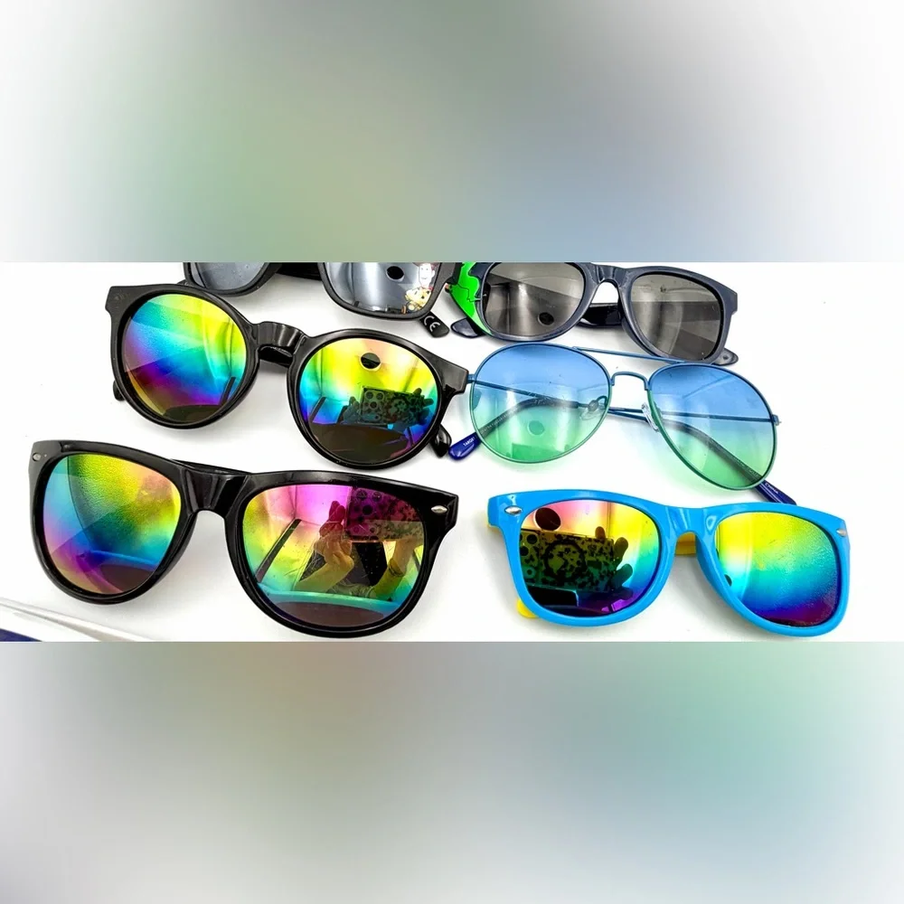 Stylish Kids Sunglasses Set - Multicolor